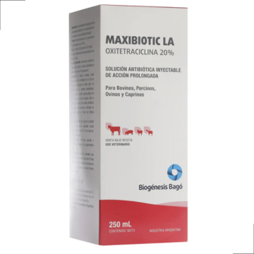 Maxibiotic oxitetraciclina 20% 250ML - BIOGÉNESIS BAGÓ